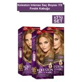 Wella Intense 7/3 Fındık Kabuğu 3'lü Saç Boyası