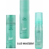 Wella Invigo Volume 250 ml Şampuan+150 ml Volume Boost Sprey+Volume Boost 145 ml Crystal Maske
