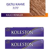 Wella Işıltılı Kahve 7/77 2 Adet Tüp Saç Boyası