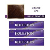 Wella Kızıl 4/0 Kahve 3x50 ml Saç Boyası