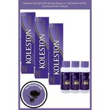 Wella Koleston 11/1 Açık Küllü Sarı 3’lü Tüp Boya + 3’lü %9 Oksidan Boyama Seti (Hediyeli)
