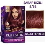 Wella Koleston 5/66 Şarap Kızılı Krem Saç Boyası 99 ml Canlı Renkler ve Amonyaklı Formül