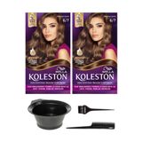 Wella Koleston 6.7 Çikolata Kahve 2 Adet Saç Boyası
