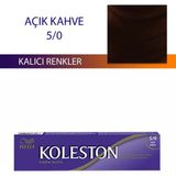 Wella Koleston 60 ml Açık Kahve 5/0 Kalıcı Tüp Saç Boyası Canlı Renkler ve Kolay Uygulama