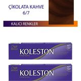 Wella Koleston 6/7 Çikolata Kahve 2 Adet Single Tüp Saç Boyası