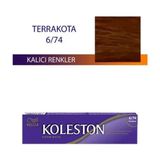 Wella Koleston 6/74 Terrakota 50 ml Krem Tüp Saç Boya