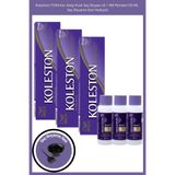 Wella Koleston 77/44 Kor Ateşi Kızılı 3’lü Tüp Boya + 3’lü %9 Oksidan Boyama Seti (Hediyeli)