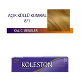 Wella Koleston 8/1 Küllü Açık Kumral 50 ml Krem Tüp Saç Boya