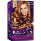 Wella Koleston 8/74 Gizemli Kahve Saç Boyası Seti