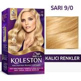 Wella Koleston 9/0 Sarı Krem Saç Boyası Kalıcı Etki ile Amonyaklı Form