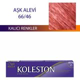 Wella Koleston Aşk Alevı 66/46 Kalıcı Saç Boyası 60 ml Çok Renkli Parlaklık ve Etkili Kapatma
