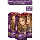 Wella Koleston Intense Saç Boyası 7/3 Fındık Kabuğu X3