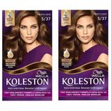 Wella Koleston Kışkırtıcı Kahve 5/37 x2 Saç Boyası