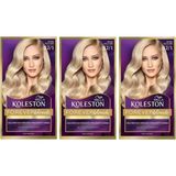 Wella Koleston Kit 12/1 Küllü Sarı x3 Saç Boyası