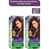 Wella Koleston Koleston Naturals Saç Boyası 5/0 Açık Kahve X2'li Set