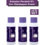 Wella Koleston Koleston Peroksit 6% Sıvı Oksidasyon Kremi 50 ML X3 Adet