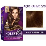 Wella Koleston Krem Saç Boyası Açık Kahve 5/0 Yoğun Nemlendirici Etkiyle Kalıcı Renkler
