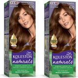 Wella Koleston Naturals 2 Adet 6/0 Koyu Kumral Saç Boyası