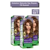 Wella Koleston Naturals 3 Adet 7/0 Kumral Saç Boyası
