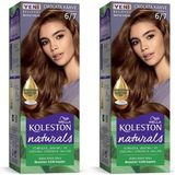 Wella Koleston Naturals 6-7 Çikolata Kahve 2 Adet Saç Boyası
