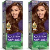 Wella Koleston Naturals Ayışığı Kahvesi 6/73 Krem Saç Boyası 2x Paket Amonyaklı Etkili