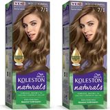 Wella Koleston Naturals Küllü Kumral 7/1 Kalıcı Saç Boyası 2x Paket Yoğun Renk ve Besleyici Etki