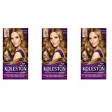 Wella Koleston Perfect No:7.03 Fındık Kabuğu 3'lü Set Saç Boyası