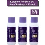 Wella Koleston Peroksit 9% Sıvı Oksidasyon Kremi 3x'li
