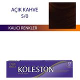 Wella Koleston Single Tüp Boya Saç Boyası Açık Kahve 5/0 - Kestane Akaju - Option-1