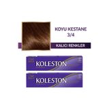 Wella Koleston Single Tüp Saç Boyası 3/4 Koyu Kestane X2 Adet