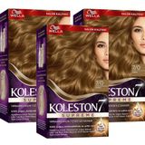 Wella Koleston Supreme 7.0 Kumral 3 Adet Kit Saç Boyası