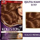 Wella Koleston Supreme 7/77 Işıltılı Kahve Saç Boyası