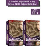 Wella Koleston Supreme Kit Saç Boyası 12/11 Yoğun Küllü Sarı Tüp Formda Canlı Renkler