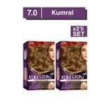 Wella Koleston Supreme Kit Saç Boyası 7/0 Kumral X2 Adet