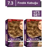 Wella Koleston Supreme Kit Saç Boyası 7/3 Fındık Kabuğu X2 Adet