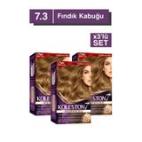 Wella Koleston Supreme Kit Saç Boyası 7/3 Fındık Kabuğu X3 Adet