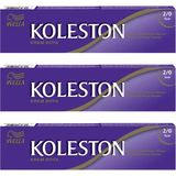 Wella Koleston Tüp Boya 50 ml - 2.0 Siyah 3 Adet - 2.0 3 Adet