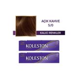 Wella Koleston Tüp Saç Boyası 5/0 Açık Kahve X 2 Adet 100251512-41107