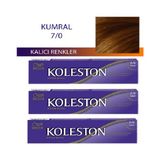 Wella Kumral Sarı 7/0 3x50 ml Saç Boyası