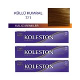 Wella Kumral Sarı 7/1 Küllü Kumral 3x50 ml Saç Boyası