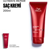 Wella Professionals Ultimate Repair Yıpranmış Saçlar Için Derinlemesine Besleyici Saç Kremi 200 ml - Şeffaf