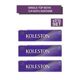 Wella Single 3/4 Koyu Kestane 3 Adet Tüp Saç Boyası