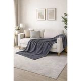 Wella Soft 130X170 Cm Tv Battaniyesi Koyu Gri