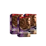 Wella Supreme 6/7 Çikolata Kahve 3'lü Saç Boyası