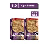 Wella Supreme 8/0 Açık Kumral 2'li Saç Boyası