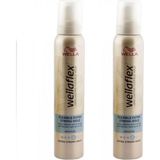 Wella Wellaflex 200 ml x 2 Adet Flexible Extra Strong Hold Saç Köpüğü Uzun Süreli Etki