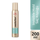 Wella Wellaflex Invisible Hold Görünmez Tutuş Sağlayan Saç Köpüğü Extra Strong Hold - 200 ml