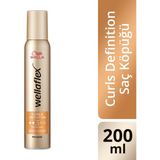 Wellaflex Curls Definition Bukle Belirginleştirici Güçlü Tutuş Saç Köpüğü Strong Hold 200 ML