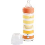 Wellbeing Yavaş Akış Gri Cam Biberon 240 ml 0+ Ay 1 Adet