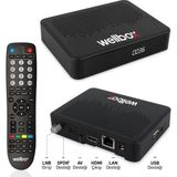 Wellbox Atom Plus HD Mini Uydu Alıcı HDMI ve USB Bağlantı Özellikleriyle